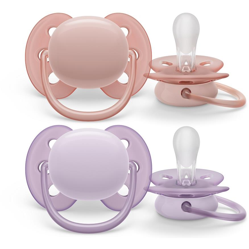 Philips AVENT Ultrasoft Premium Neutral 0-6 m kislány, 2 db (8720689016582)