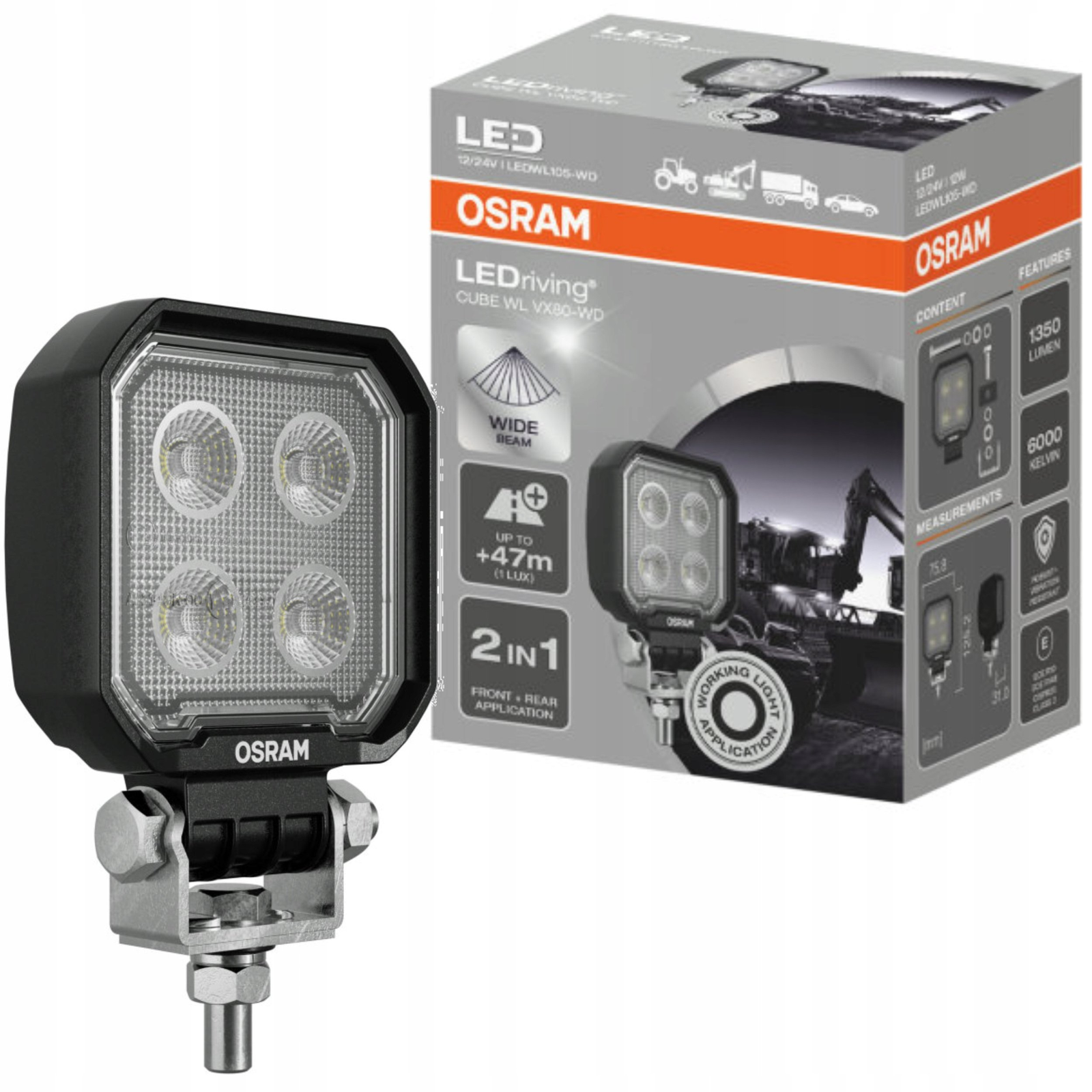 LEDriving® Cube WL VX80-WD (LEDWL105-WD)