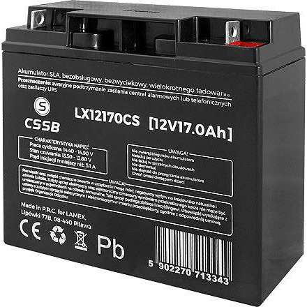CSSB Gel Battery CSSB 12V 17Ah