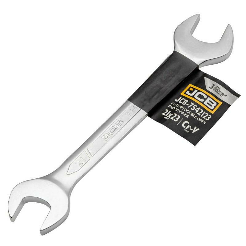 VILLÁSKULCS KÉTOLDALAS ACÉL CRV ACÉL KRÓMOZOTT ERŐS 21-23MM (JCB-7542123)