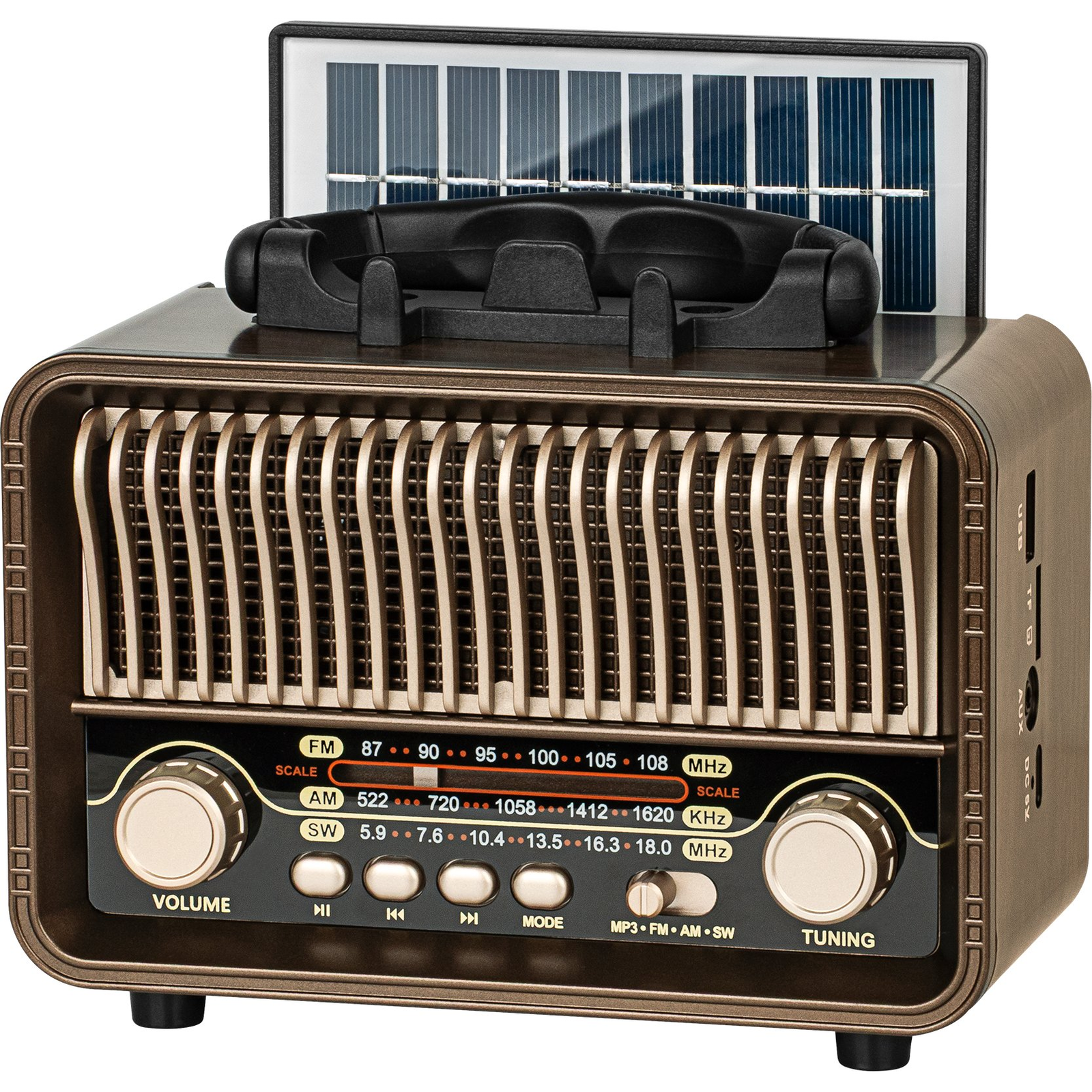 Radio przenośne analogowe solarne Kruger&amp|Matz model KM0832