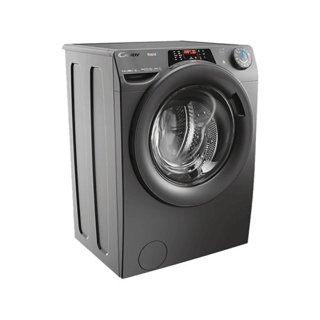 Candy RapidÓ ROW 4966DWRR7-S mosó- és szárítógép Szabadonálló Elöltöltős Antracit D (ROW 4966DWRR7-S)