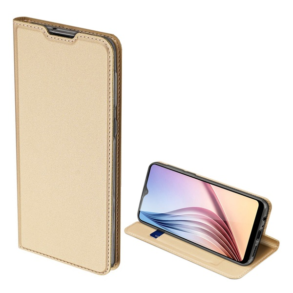 Dux Ducis Skin Pro Samsung Galaxy A21 Flip Tok - Arany (GP-94865)