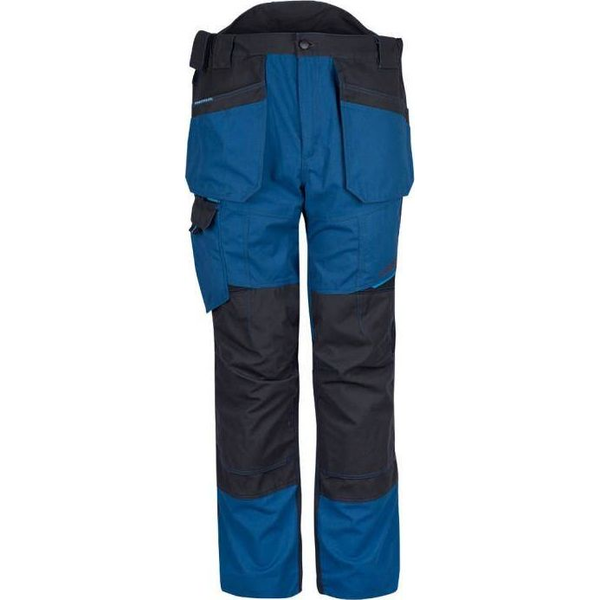 Portwest T702 Holster Derekas Munkásnadrág - 50, Kék/Fekete