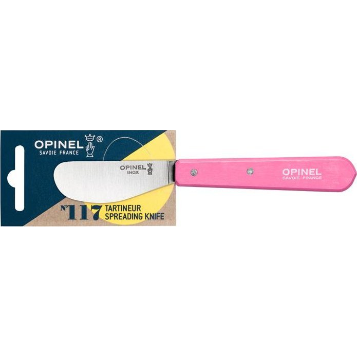 Opinel No.117 Kenőkés INOX Gyertyánfa Fuchsia (002039)
