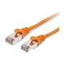 Equip 606601 sieťový kábel Oranžová 0,25 m Cat6a S/FTP (S-STP)