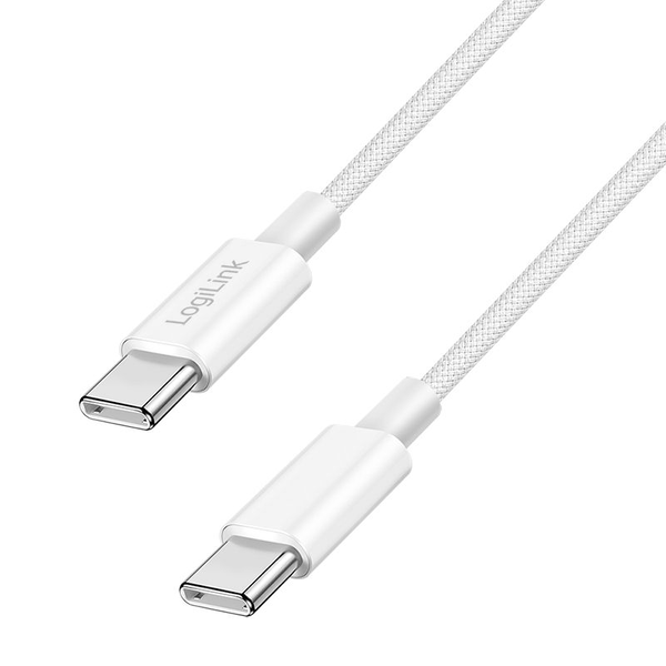 USB-C 2.0(M) <> USB-C(M) 0.5m LogiLink 60W/480Mbps wit