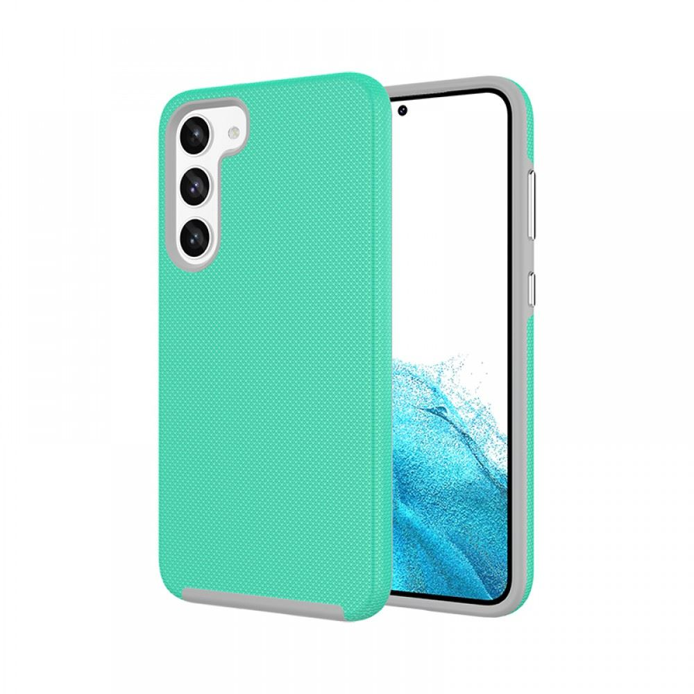 Cellect Samsung S23 Plus ütésálló tok türkiz (CEL-COMC-S23P-TU) (CEL-COMC-S23P-TU)