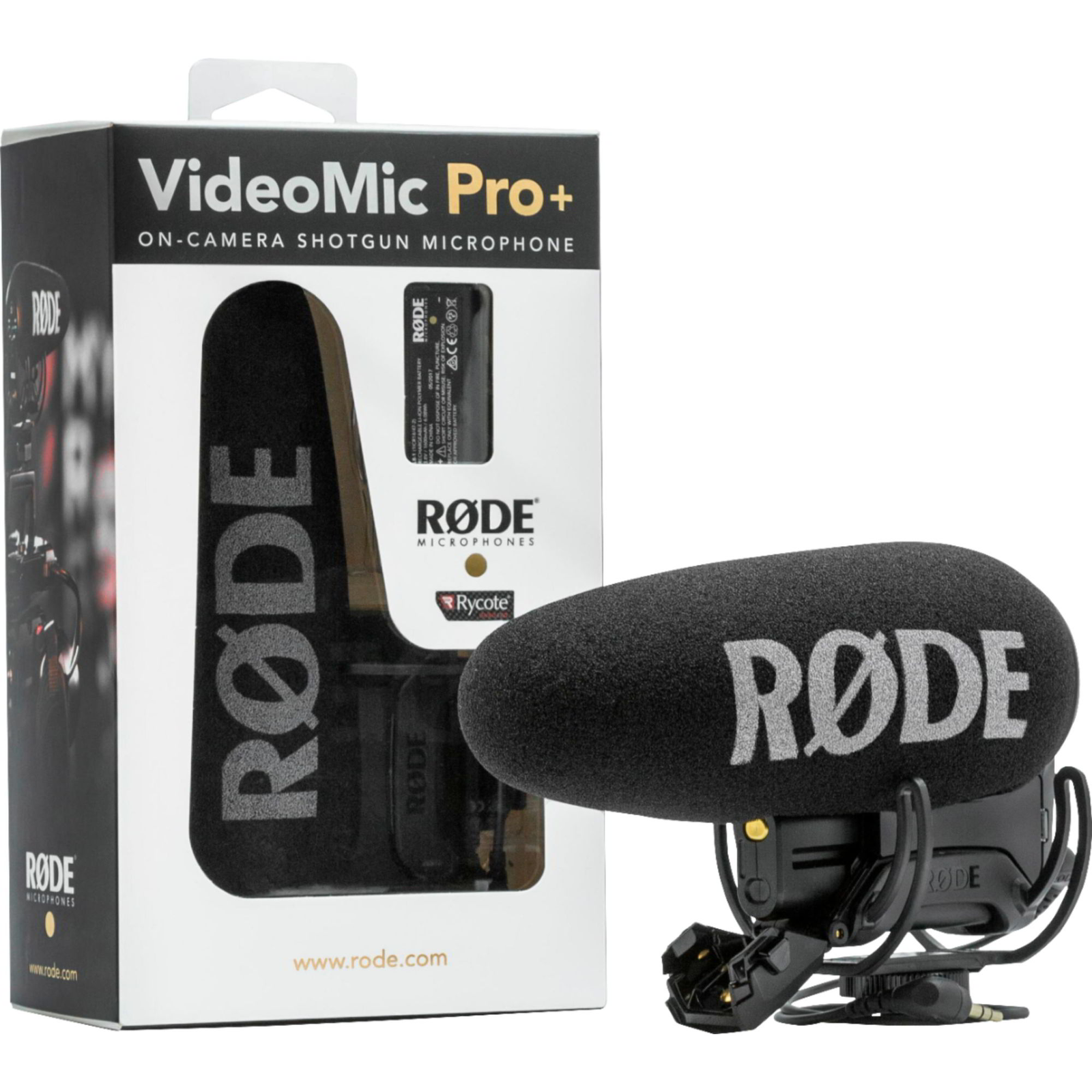 Rode VideoMic Pro+ Kondenzátor mikrofon (698813004980)