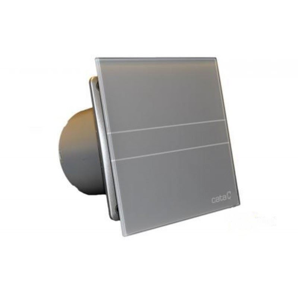 Extractor Cata E100gst 31db Aspiracion Perimetral Silver Plastico Cristal 00900500