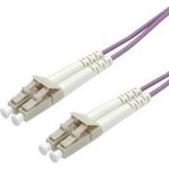 Value 21.99.8753 Üvegszál LWL Csatlakozókábel [1x LC dugó - 1x LC dugó] 50/125 µ Multimode OM4 3.00 m (JAB-1289470)