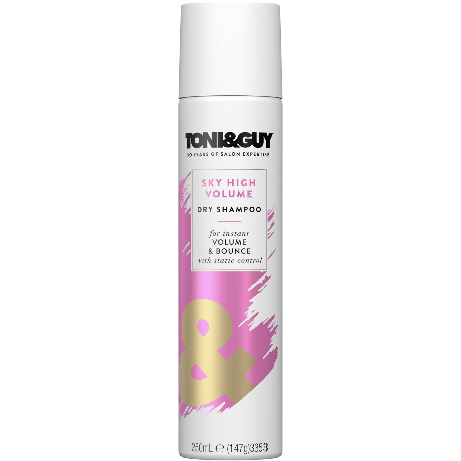 TONI&GUY Sky High Volumising Volumennövelő száraz sampon 250 ml (667803002657)