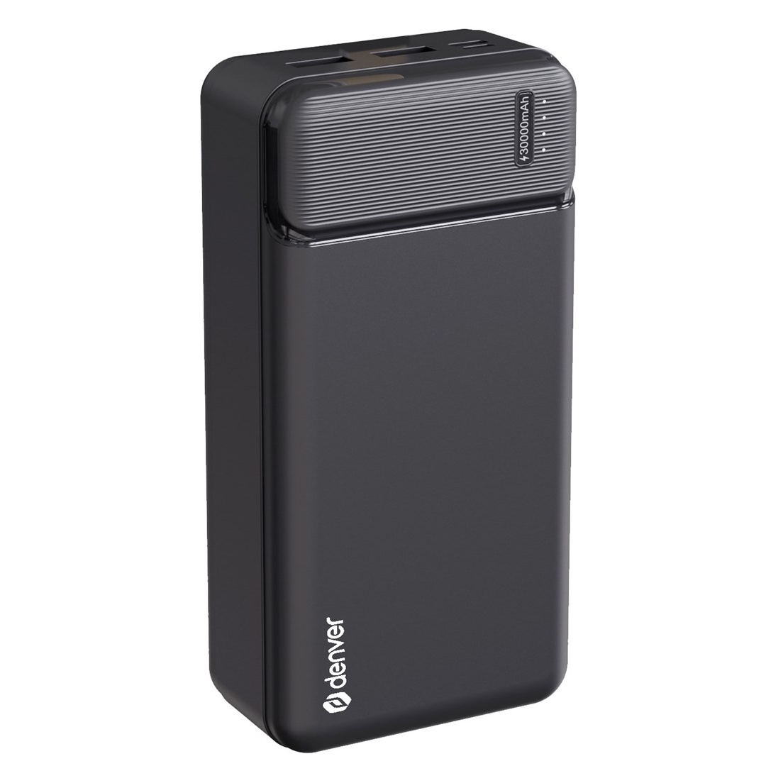 Denver PBS-30007 Power Bank 30000mAh - Fekete (PBS-30007)