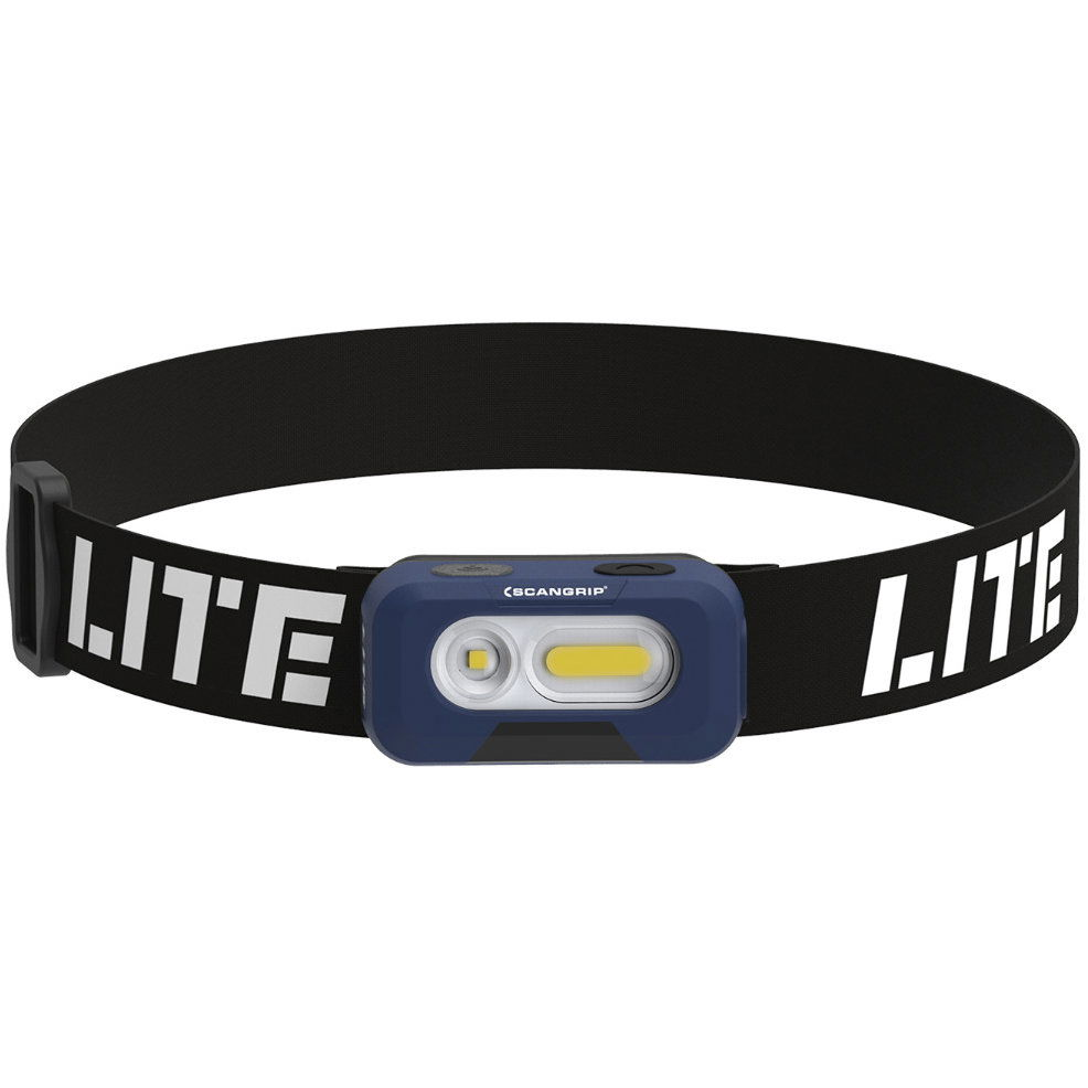 SCANGRIP HEAD LITE - Újratölthető COB LED-es fejlámpa 2in1 funkcióval, akár 150 lumen fényerővel (03.5669)