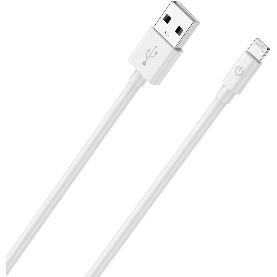 RealPower Lade/Datenkabel USB-A auf Lightning 2m weiß MFI (385240) (385240)