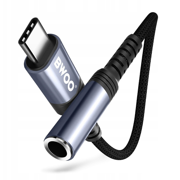 Adapter wtyk USB typ C - gniazdo jack 3,5mm BZ-47