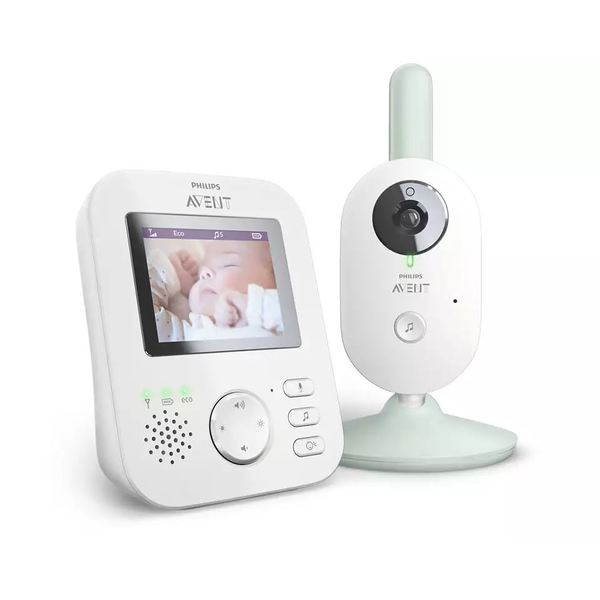 Philips AVENT Baby monitor SCD831/52 бебешки видеомонитор 300 м FHSS Бяла
