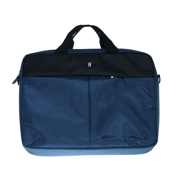 Act!ive notebook táska 15.6" fekete-kék (LB-021-BL) (LB-021-BL)
