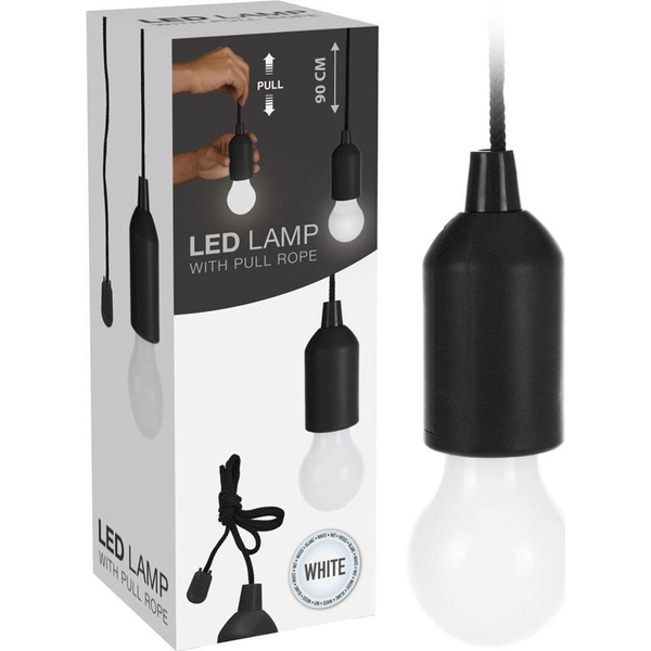 Závesná lampa Orion biela, 1 LED svetlo, na batérie