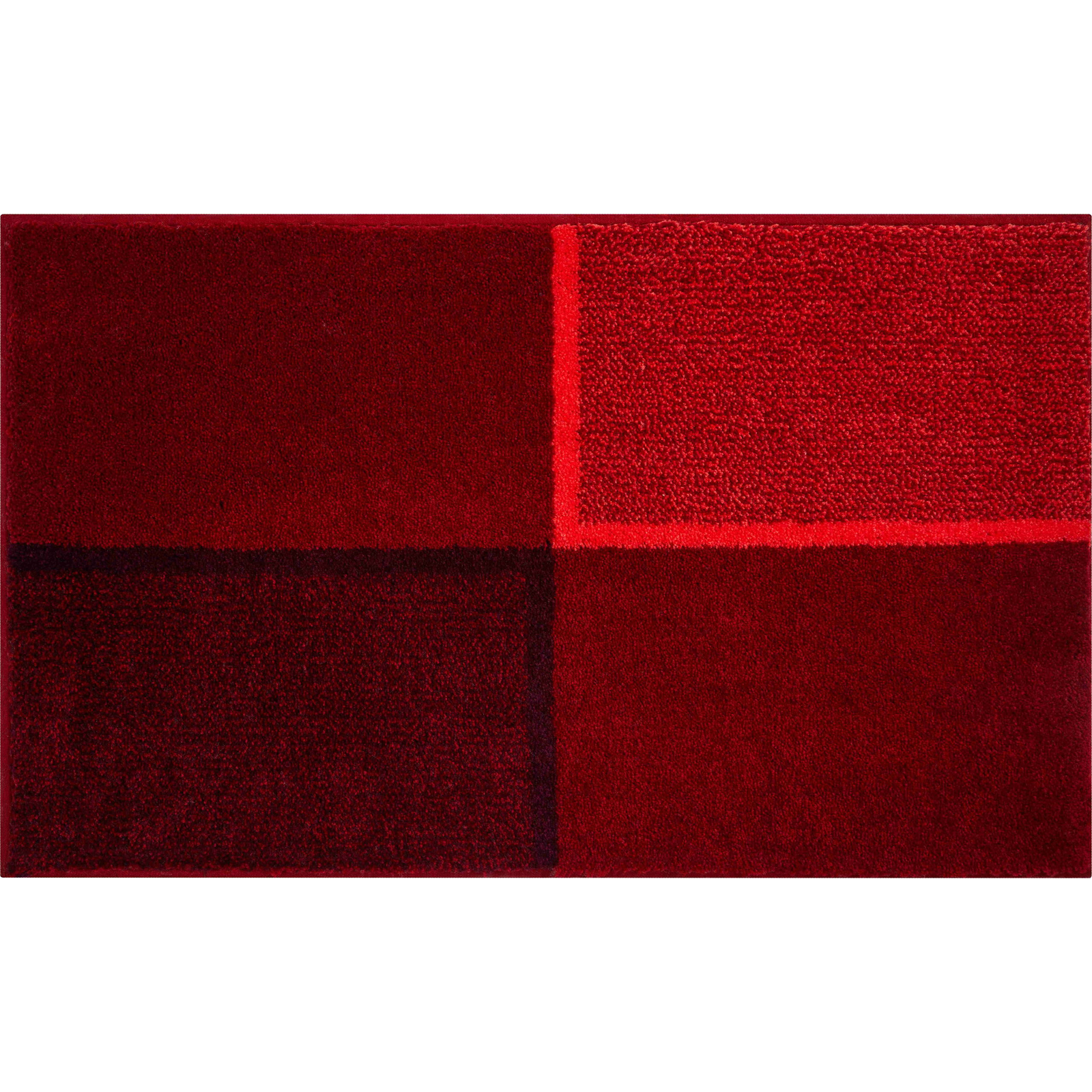 GRUND Diviso Fürdőszobai szőnyeg, 60×100 cm, rubinvörös (B4124-016001007)