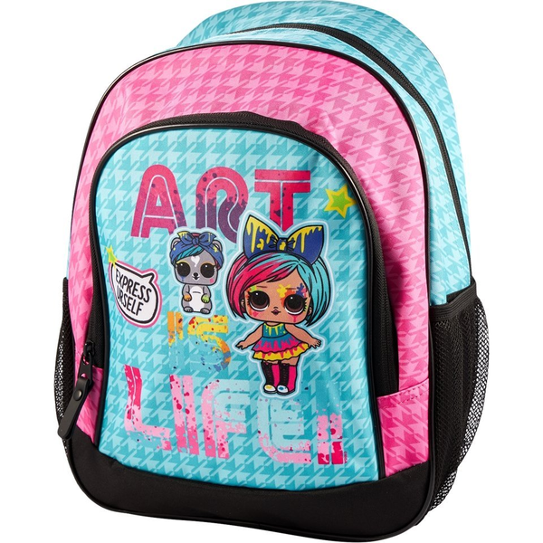 LEGO L.O.L. Surprise! Art is Life Medi Backpack with front zip pocket (10 liters)