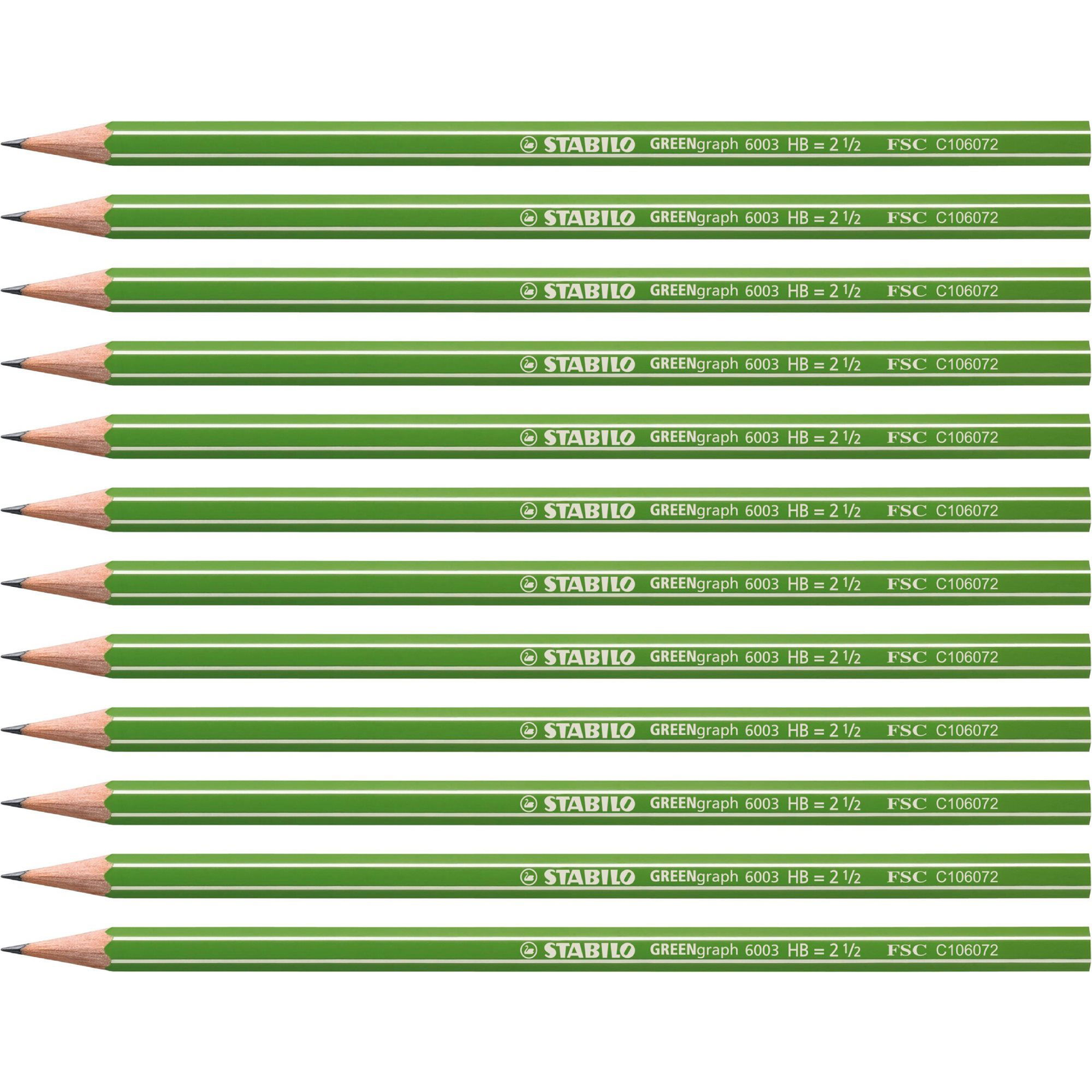 STABILO GREENgraph grafitceruza, 12 db (4006381391535)