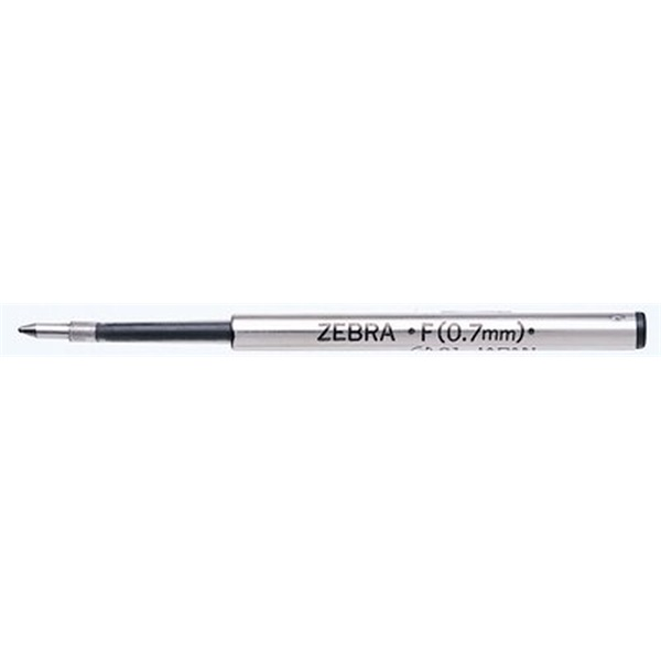 Zebra F Golyóstollbetét 0.7mm - Fekete (F29931)