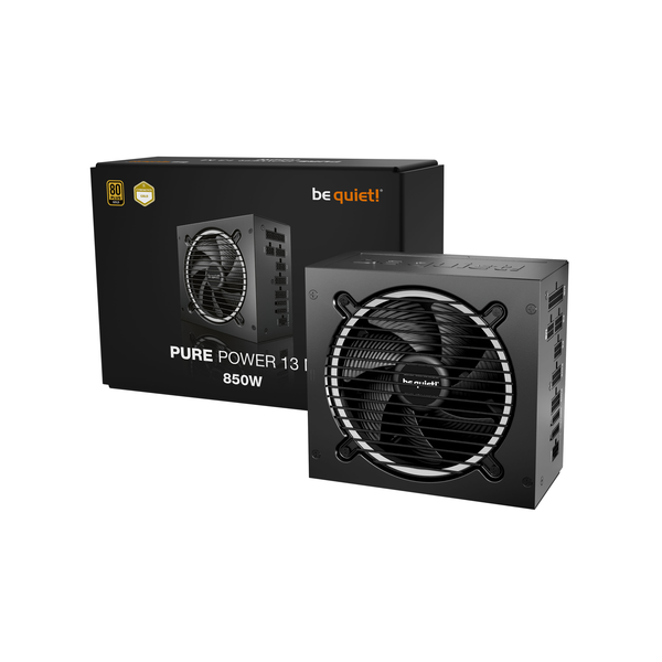 be quiet! Pure Power 13 M | 850W power supply unit 20+4 pin ATX ATX Zwart
