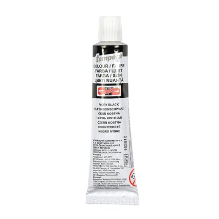 Koh-i-Noor 16ml Tempera - Fekete (7270054000)
