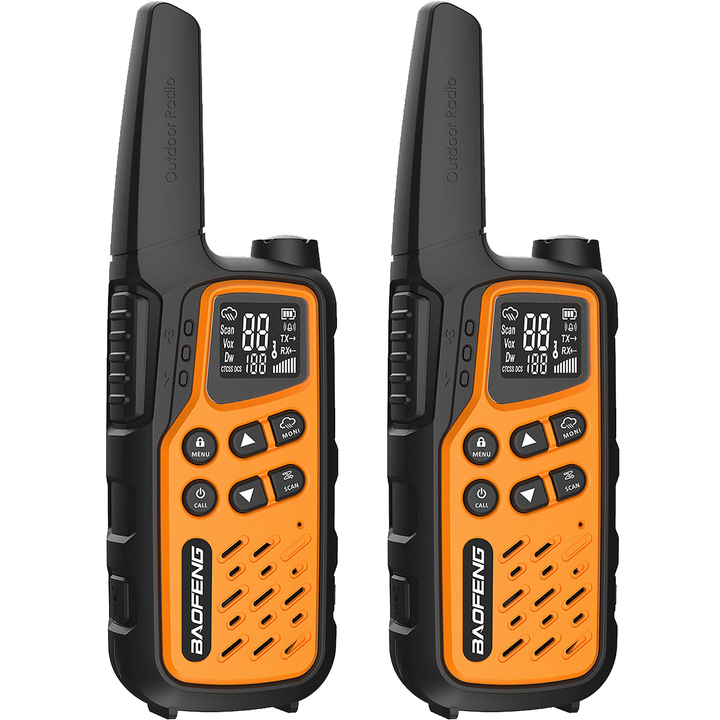 Baofeng BF-T25E Walkie Talkie - Narancssárga (5904921481892)