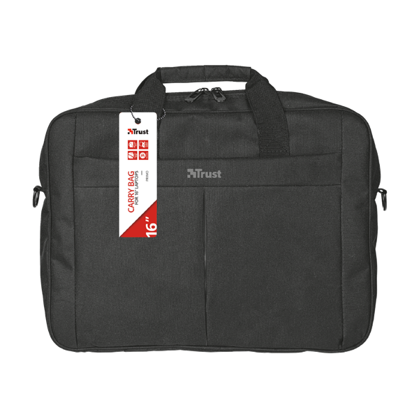 TRUST Notebook táska 21551, Primo Carry Bag for 16" laptops - black (21551)