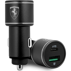 Ładowarka Ferrari Scuderia 1x USB-A 1x USB-C 3.6 A  (FER000380)