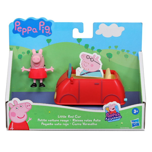 PEPPA PIG VEHICLE WITH THE LITTLE RED CAR FIGURE