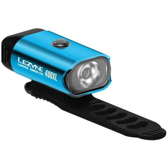 Lezyne MINI DRIVE 400 BLUE/HI GLOSS (1-LED-24F-V210)