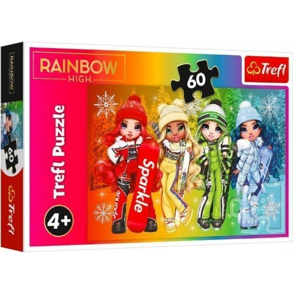 Trefl 17380 puzzle 60 pz Cartoni