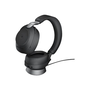 Jabra Evolve2 85, MS Stereo Слушалки Жична и безжична Лента за глава Офис/Център за обаждания USB Тип-A Bluetooth Черен