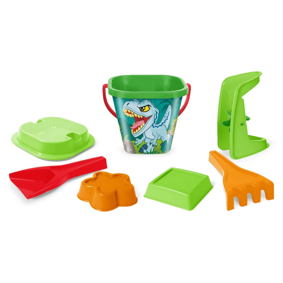Wader 7 részes Jurassic World Explorer Homokozó készlet (82342)