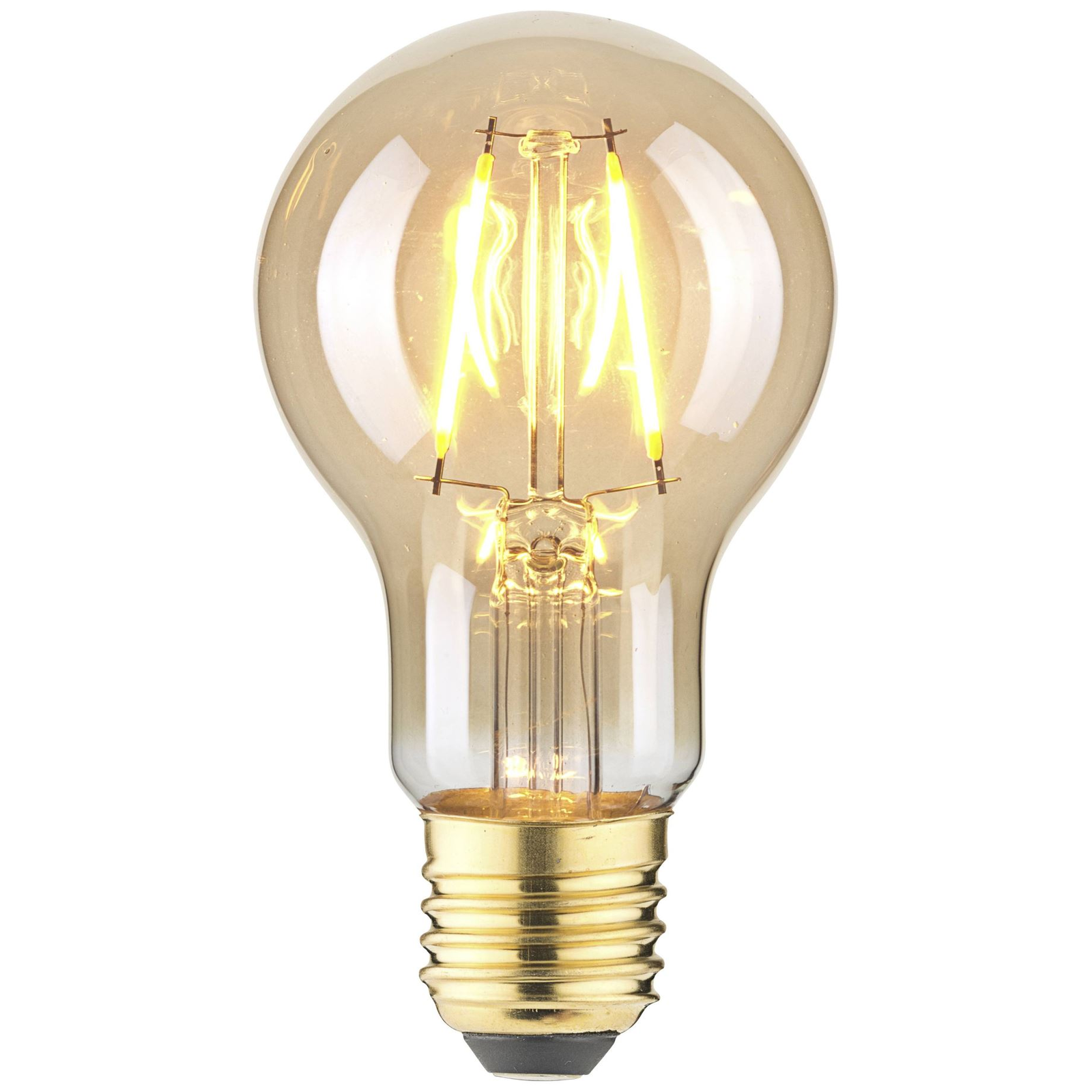 LightMe LED fényforrás izzó forma E14 2.5W borostyán (LM85055) (LM85055)