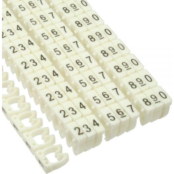 InLine 59961I fascetta Plastica Bianco