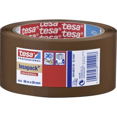 Tesa UNIVERSAL (04024-00237-04) Csomagolószalag pack® 4024 Barna (H x Sz) 66 m x 50 mm 1 db (04024-00237-04)