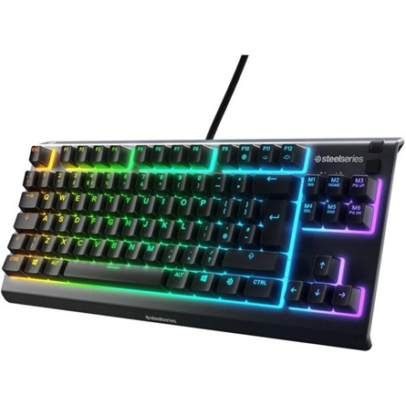 Steelseries Apex 3 Whisper-Quiet TKL USB Angol (64836)