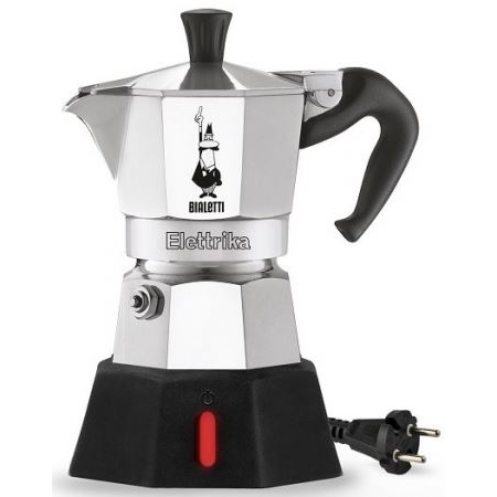 Bialetti Moka Elettrika 2 személyes elektromos kotyogós kávéfőző ezüst (7290) (bia7290)