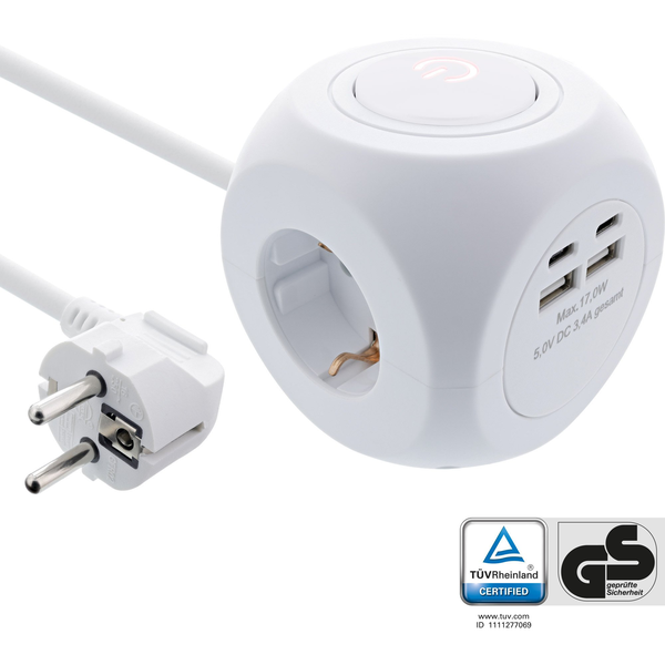 InLine 16499A prolunghe e multiple 1 presa(e) AC Interno