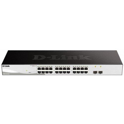 D-Link DGS-1210-10MP netværksswitch Administreret L2/L3 Gigabit Ethernet (10/100/1000) Strøm over Ethernet (PoE) Sort