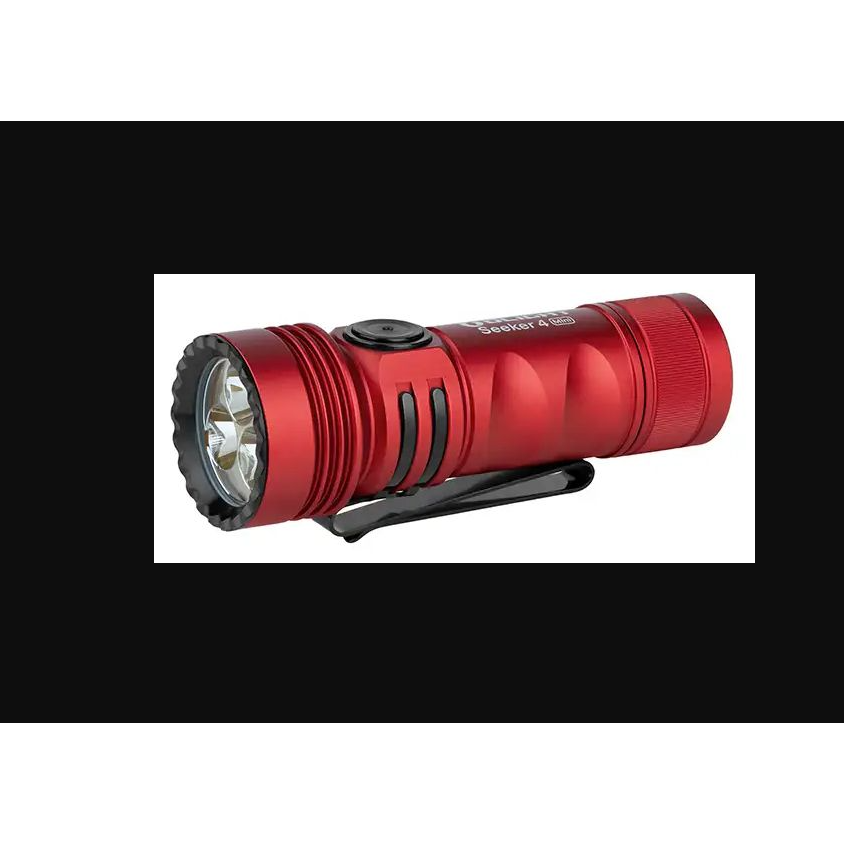 Lukturis Olight Seeker 4 Mini Zseblámpa - Piros (SEEKER 4 MINI RED)