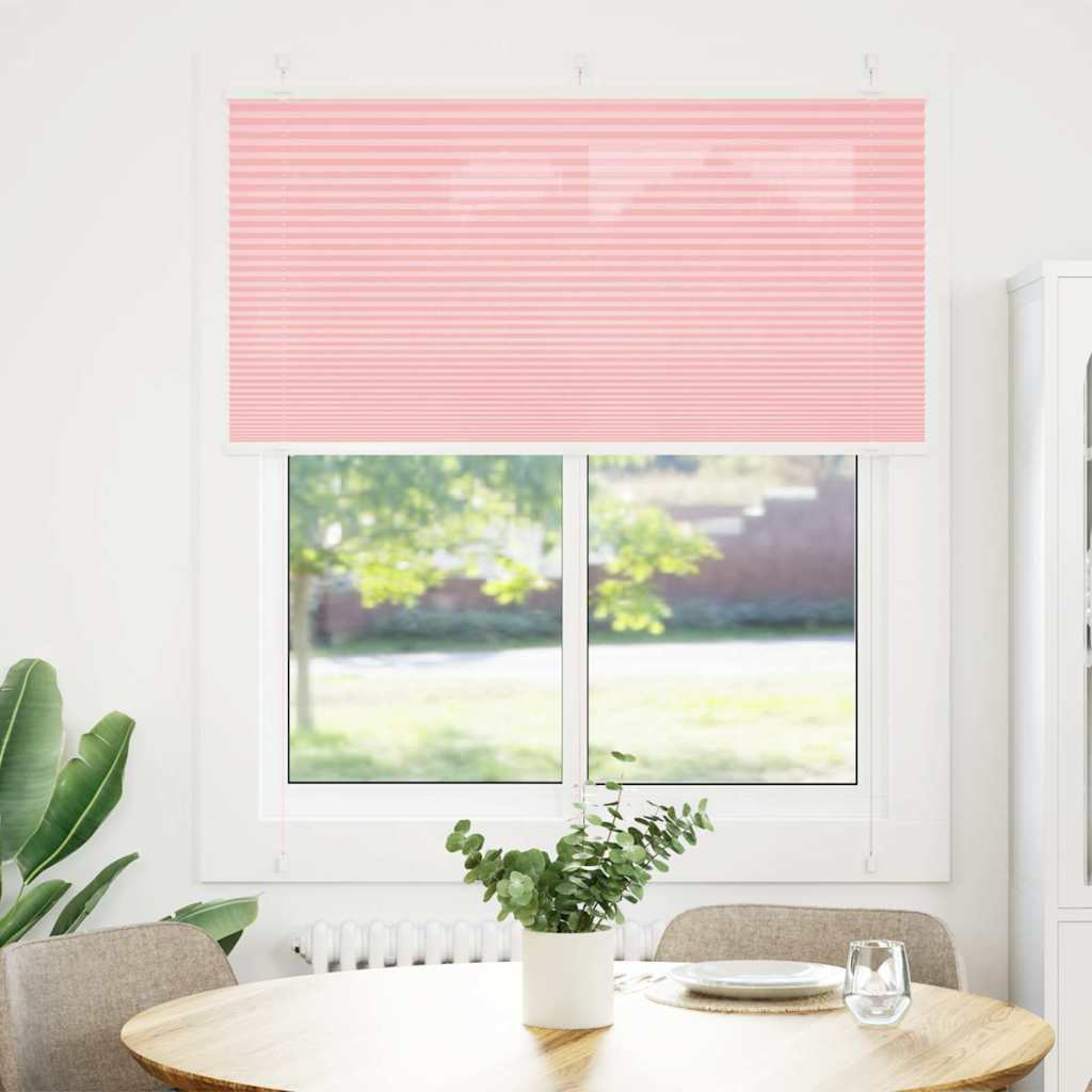 pliszírozott redőny rózsaszín 120x150cm szövetszélesség 119,4cm (4015453)