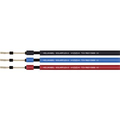 Photovoltaik kábel SOLARFLEX®-X H1Z2Z2-K 1 x 6 mm2 Kék Helukabel 713570-100 100 m (713570-100)