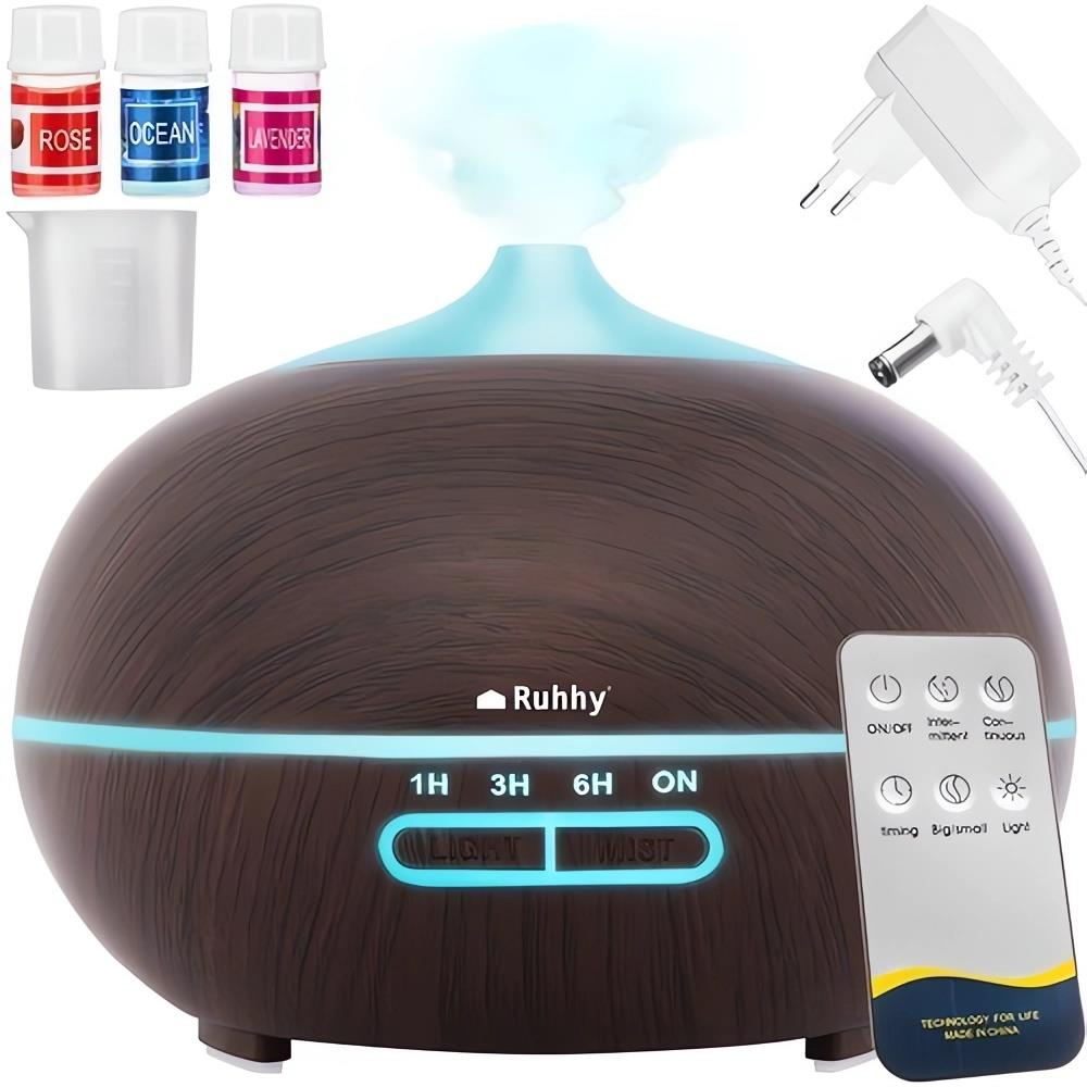 Ruhhy 23509 Humidifier with ionizer 400 ml dark brown (00023509)