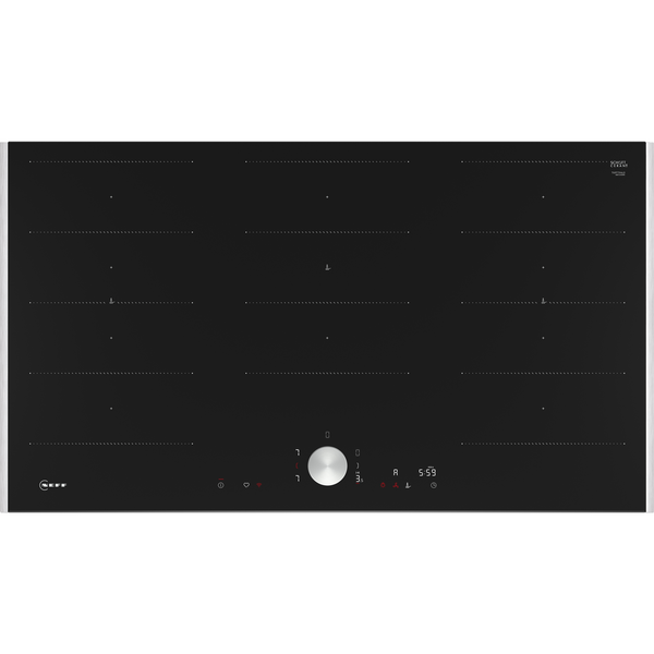 Neff N 90 Fekete Beépített 90 cm Zónás indukciós főzőlap 5 zóna