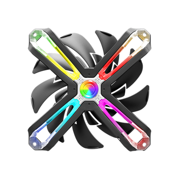 Zalman ZM-SF120 Chladicí systém pro počítač Počítačová skříň Ventilátor 12 cm Černá